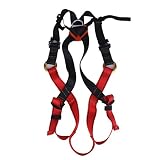 【ノーブランド 品】ポリエステル製 ロック クライミング 登山用用 子供 全身 安全ハーネス