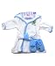 Luvable Friends Bath Robe and Slippers