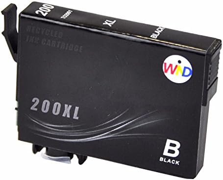 WIND ® 4 PACK 200 T200 T200XL High Capacity (1 Black, 1 Cyan, 1 Magenta, 1 Yellow) Work For Epson XP-200 WF-2540 XP-300 WorkForce WF-2530 XP-410 WF-2520 XP-400 XP-310 Printer