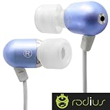 Radius Atomic Bass - Headphones ( ear-bud ) - blue
