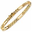 Men's 14K Yellow Gold Fashionable Bracelet