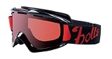 Bolle NOVA Ski Snow Goggles Black / Vermillon GUN (Mirror) NEW