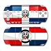 MyGift Dominican Republic Flag Design Skin Decal Sticker for the PS3 Slim