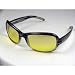 Safe Driving Anti-Glare Night Vision Glasses - Black Brown