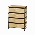 Whitney Design Wicker 4-Drawer Chest - Natural (5" Drawers)