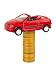 Toy Car and Stack of Coins - 24