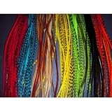 Sexy Sparkles 40 Multi Color Individual Feathers for Hair Extension 8