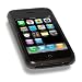BPM Black Silicone Case Cover Skin & Screen Protector for Apple iPhone 3G/3GS