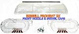 Bissell ProHeat 2X Front Nozzle and Swivel Caps (Right & Left) Kit For Models 8920, 8930, 8960, 9200, 9300, 9400, 9500