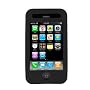 Black Silicon Skin Cover Case Cell Phone Protector for Apple iPhone 3G i-phone
