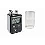 Leeds 1025-77BK Elements Water Powered Clock - Black