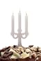 Fred Candelabra Candle, White