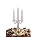 Fred Candelabra Candle, White