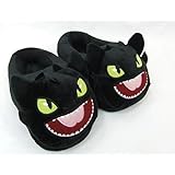 How to Train your Dragon Toothless Plush Slipper approx 11" long
