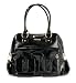 timi & leslie Marilyn Changing Bag (Black Patent)