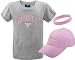 Search : Chicago Bulls Girls 7-16 Adidas Pink Cap and Short Sleeve Tee Combo Pack