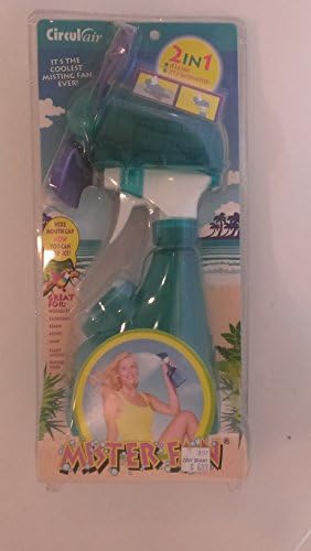 Circulair Battery Powered Mister Fan