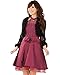 Modekini Women's Long Sleeves Sheer Floral Lace Cover Up Shrug
