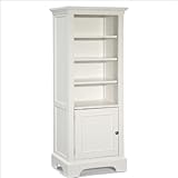 Entertainment Cabinet Contemporary Style in in White Finish