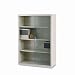Tennsco Products - Tennsco - Executive Steel Bookcase w/Glass Doors, 4 Shelves, 36w x 15d x 52h, Put