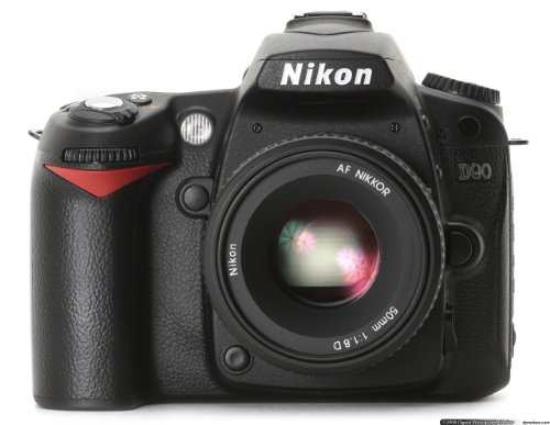 Nikon D90 DX 12.3MP Digital SLR Camera Outfit Kit with 18-55mm VR +70-300mm VR Lenses +Nikon System Case +Nikon School DVD +4GB Memory Card And More