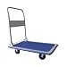 RWM Casters PT-SS-S Steel Folding Handle Platform Trucks, 330 lbs Capacity, 28" Length x 18.3" Width x 32.0" Height