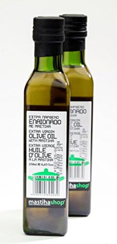 Greek Extra Virgin Olive Oil with Mastic - 250 (8.5 Oz)