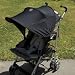 Sunshine Kids Shade Maker Canopy For Strollers, Black