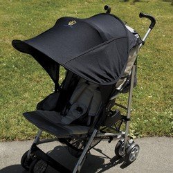Sunshine Kids Shade Maker Canopy For Strollers - Black