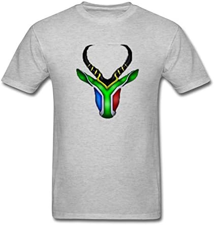 Men's Men's Springbok South Africa T-Shirt Short Sleeve T-Shirt