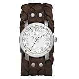 Best Price Fossil Imogene Leather Watch - Dark Brown