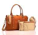 Elizabeth Baby Change Bag in Tan