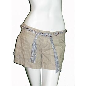 JOIE Fast Burn Linen Shorts w  Belt