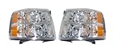 IMAGE OF PAIR SET RH RIGHT HAND & LH LEFT HAND HEADLIGHTS NEW BODY STYLE 1500/2500/3500