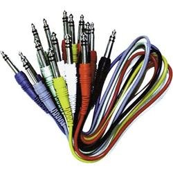 AV Link TRS-TRS Patch Cable, 10-Pack 1.5 Foot by