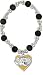 Missouri Tigers School Charm Beaded Bracelet
