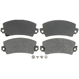 ACDelco 17D97 Professional Durastop Organic Front Disc Brake Pad Kit by ACDelco