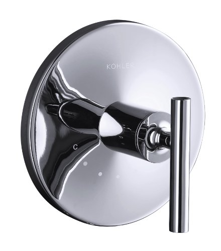 KOHLER K-T14488-4-CP Purist Thermostatic Valve Trim, Polished Chrome