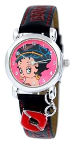 Betty Boop Women's Watch With " KISS " Charm # BB-W416A
