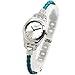 Swatch Women's Irony YSS282G Blue Leather Swiss Quartz Watch with Silver Dial