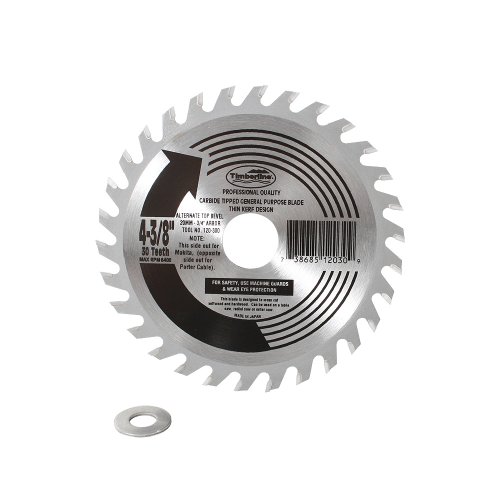 Timberline 120-300 General Purpose Trim Saw 4-3/8-Inch/4-1/2-Inch Diameter by 30-Teeth by 20mm Bore ATB Grind Thin Kerf Carbide Tipped Trim Saw Blade
