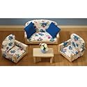 Sylvanian Families Sofa and Armchairs Set
