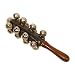 Hand Sleigh Bells on Wood
