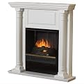 Richard Ventless Fireplace - White