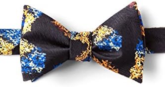 Antibody Black Silk Bow Tie