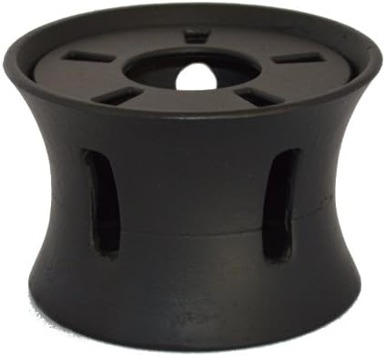 Cast Iron Teapot Warmer 4-1/4in Black