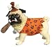 Pugnacious Pre-Historic Pug Figurine