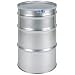 SKOLNIK Stainless Steel Drum, 55 gallons, Bolt Ring, 1.2mm Body Gauge (Pack of 1)