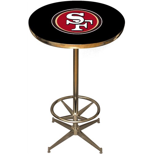 Imperial San Francisco 49ers Licensed Pub Table