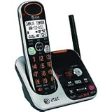 AT&T 32100 DECT 6.0 Cordless Phone, Silver/Black, 1 Handset